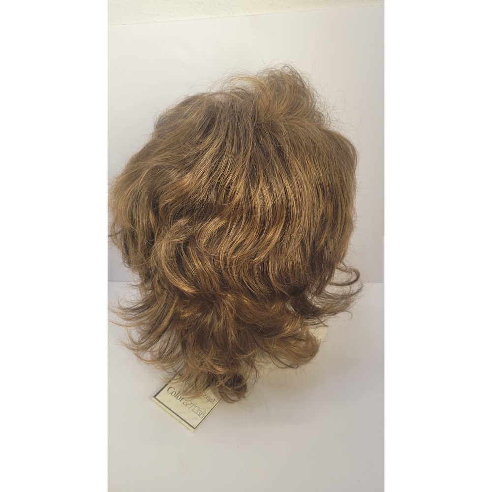 Tony of Beverly Sonya Wig 27T33B Auburn Blonde Curly Layered Bob Synthetic